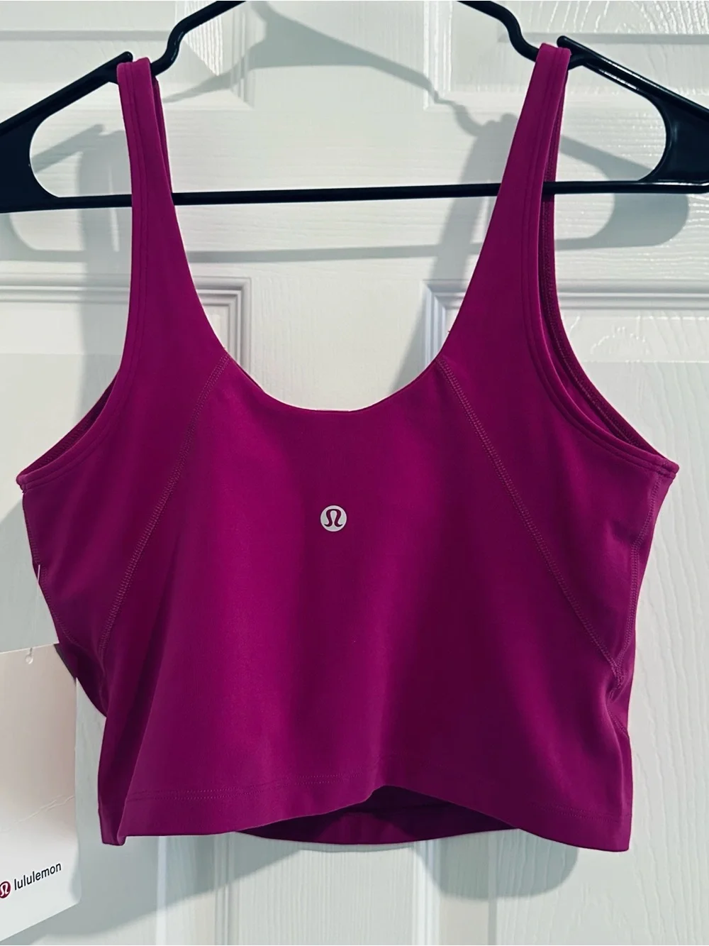 Lululemon Align Tank Top A/B Cup Ripened Raspberry Size 8-NWT